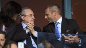 Aleksander Čeferin en veut à Florentino Pérez et l’aurait injurié !