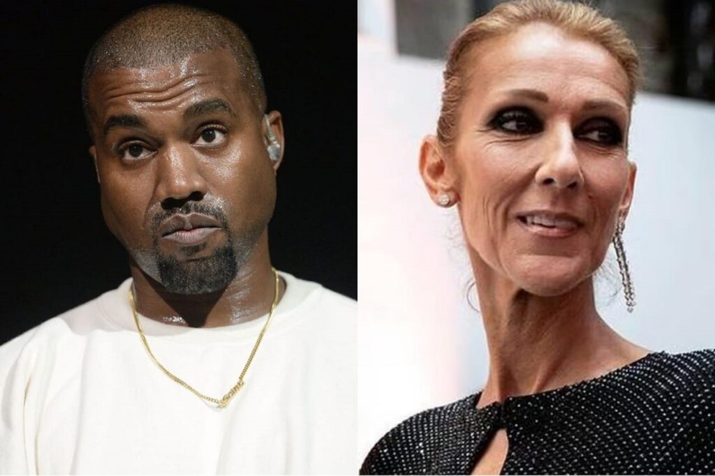 Kanye West tacle Celine Dion Elle ne fait pas le poids face a 1024x682 1