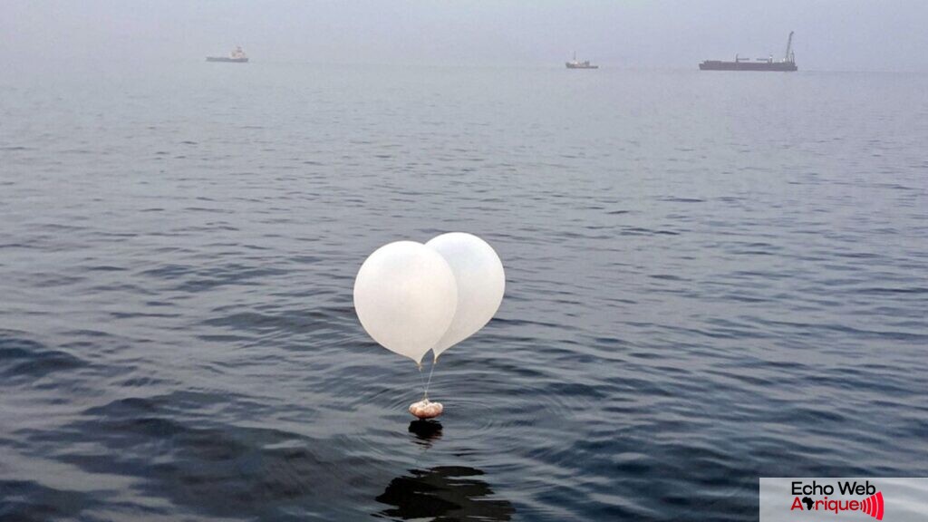 Exemple de ballons lancés 