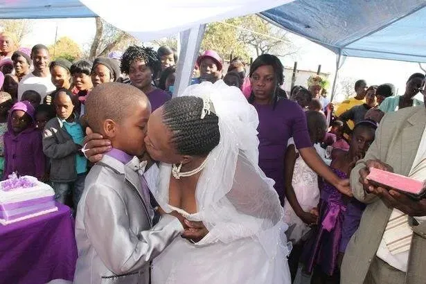 9 Year Old Boy Marries 62 Old Year Old Woman In South Africa