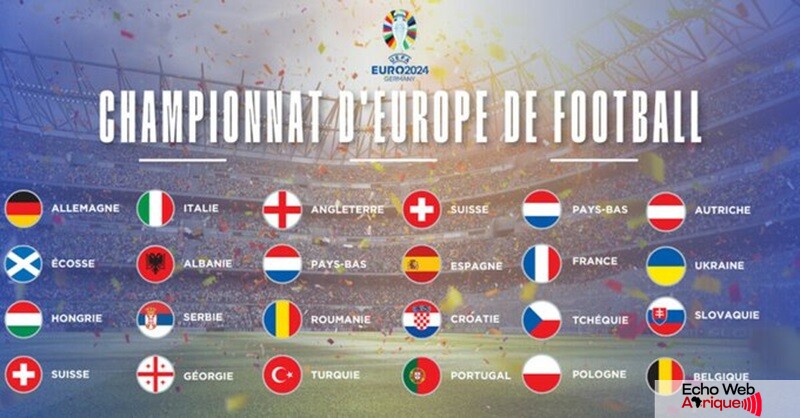 Euro 2024 : Le programme complet des matchs de ce mardi 18 Juin 2024