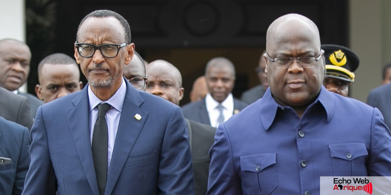 Felix Tshisekedi et Paul Kagame