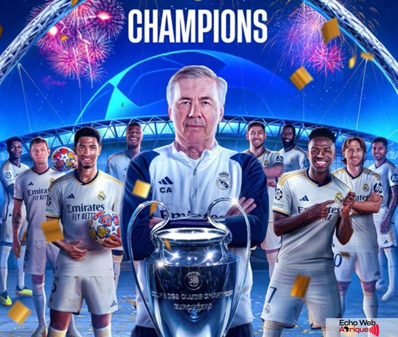 le Real Madrid sacré champion pour la 15e fois en Ligue des Champions !