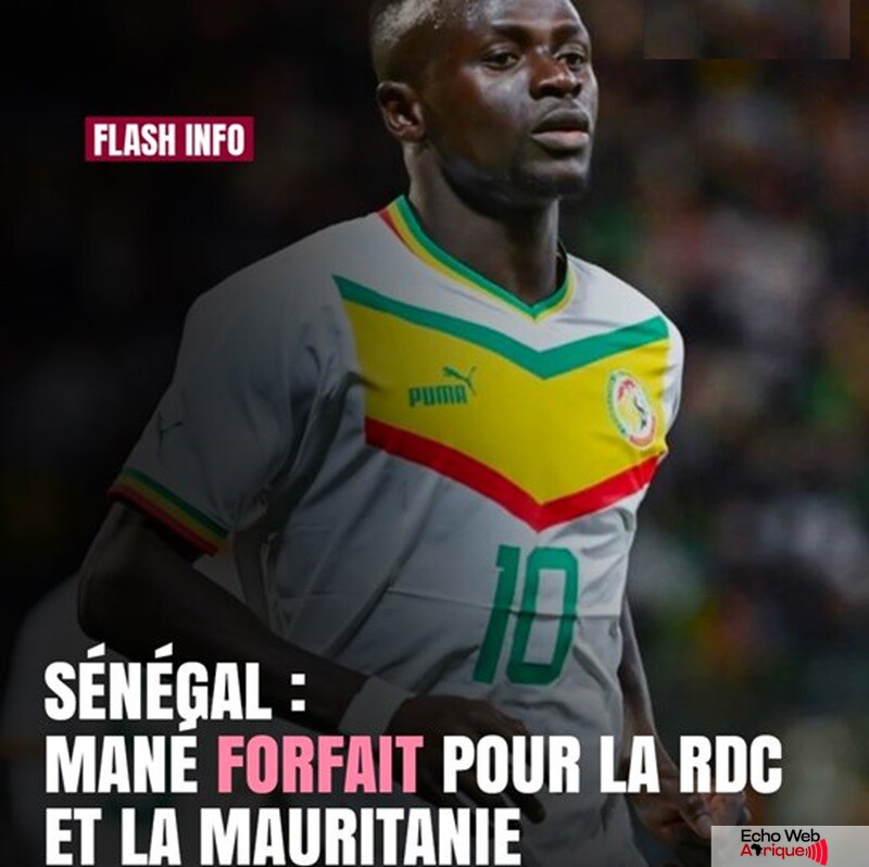 Coupe du monde 2026 : Sadio Mané absent pour 2 matchs, la raison !