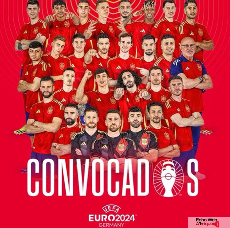 Euro 2024 : l’Espagne annonce sa liste définitive de 26 joueurs !