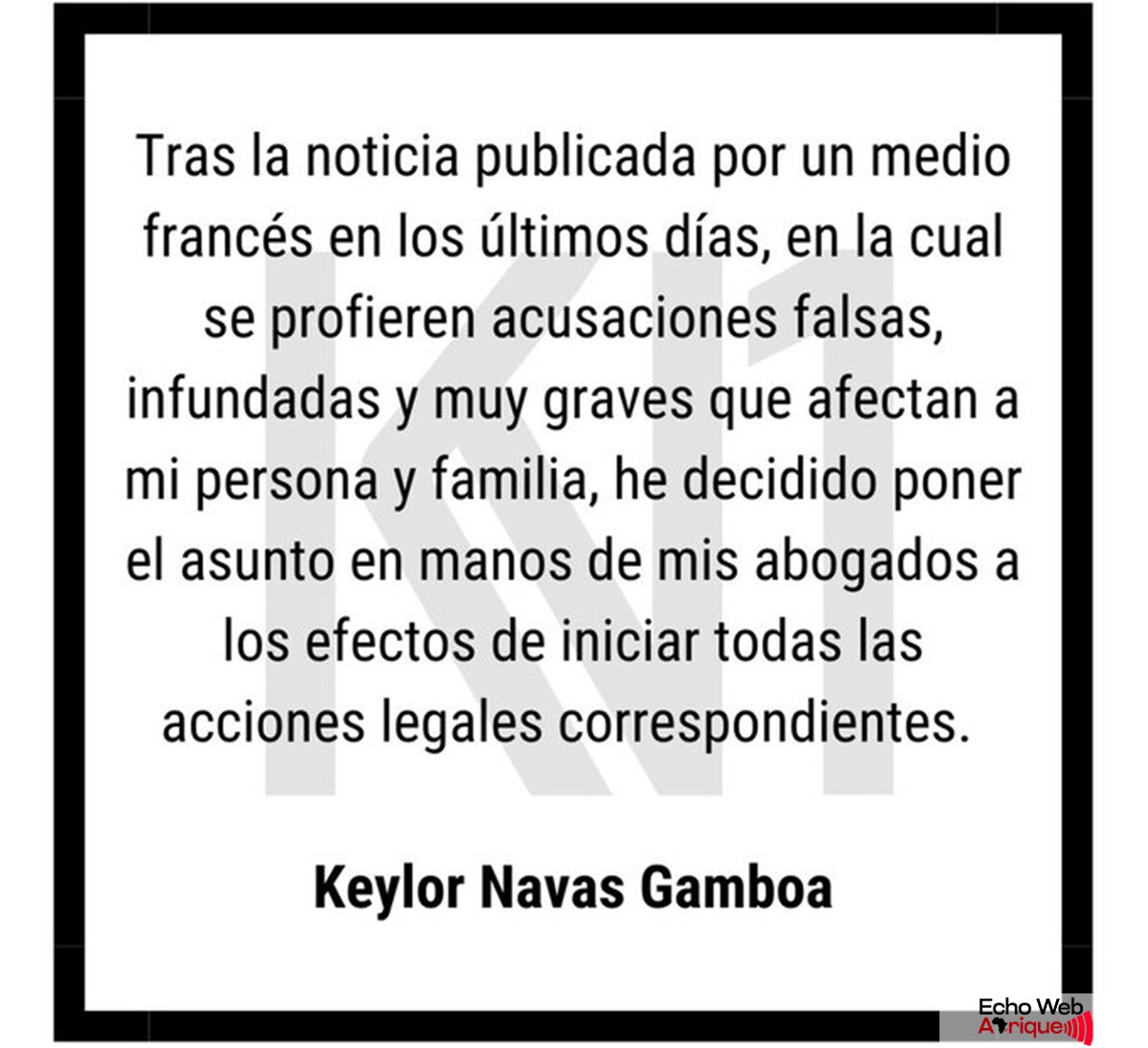 Keylor Navas sort du silence et a décidé de réagir, son annonce !