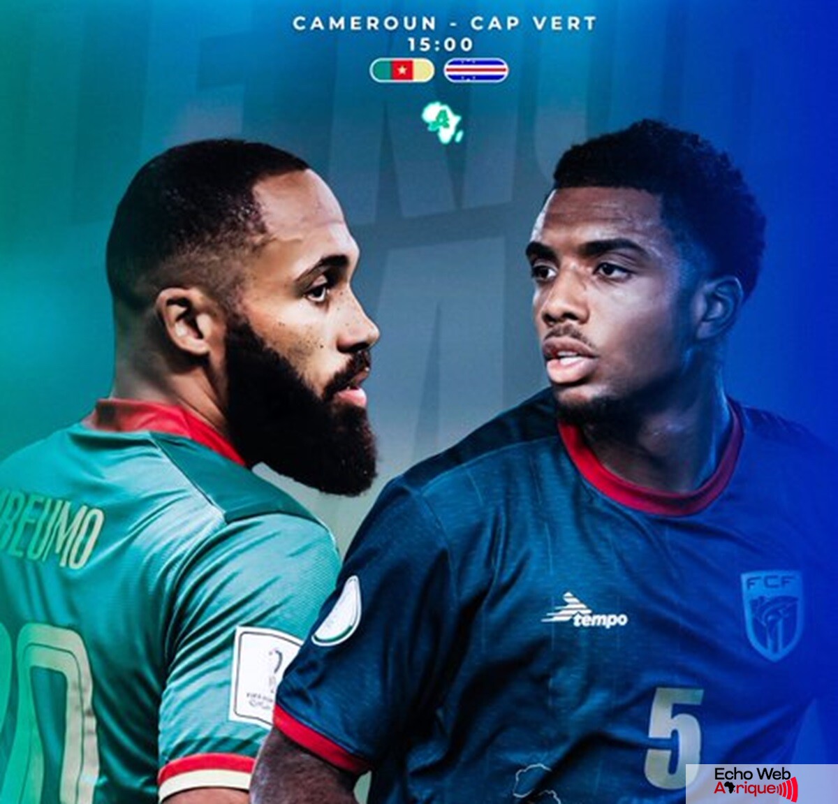 Coupe du monde 2026 / Cameroun – Cap-Vert : Où suivre le match en direct !