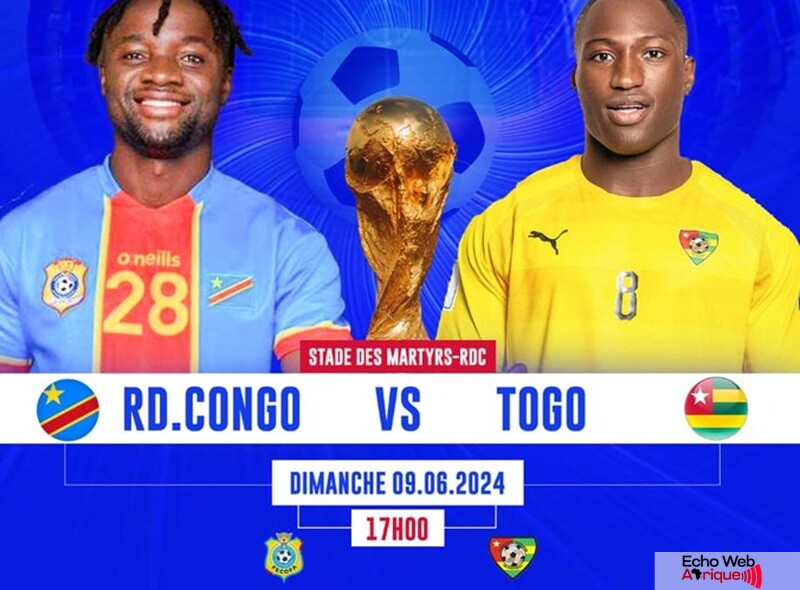 Elim. Coupe du monde 2026 : RDC vs Togo : où voir le match en direct ?