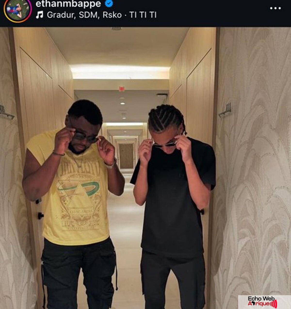 Kylian Mbappé envoie un message et se moque de son frère Ethan sur Instagram !