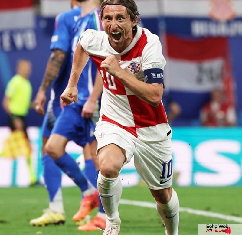 Euro 2024 : Luka Modrić bat ce record dans l'histoire de l'EURO !