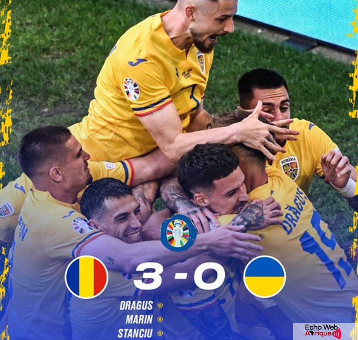 Euro 2024 : la Roumanie livre un match héroique et assomme l'Ukraine !