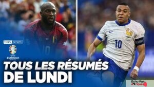 Euro 2024 : les résultats des matchs du lundi 17 Juin 2024