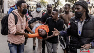 La police a ouvert le feu sur les manifestants au Kenya (photos)