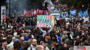 Manifestations massives en France contre la montée de l’extrême droite après la défaite électorale pro-Macron