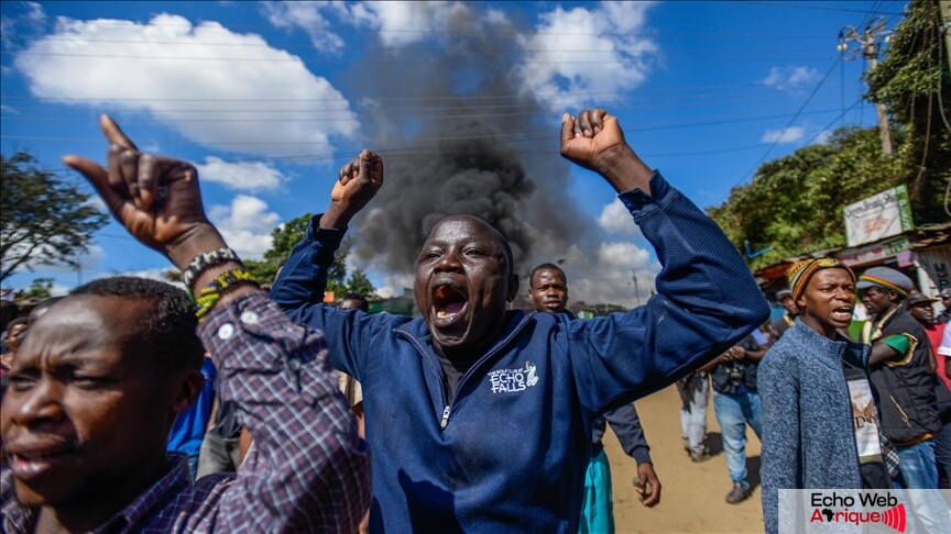 Manifestations au Kenya