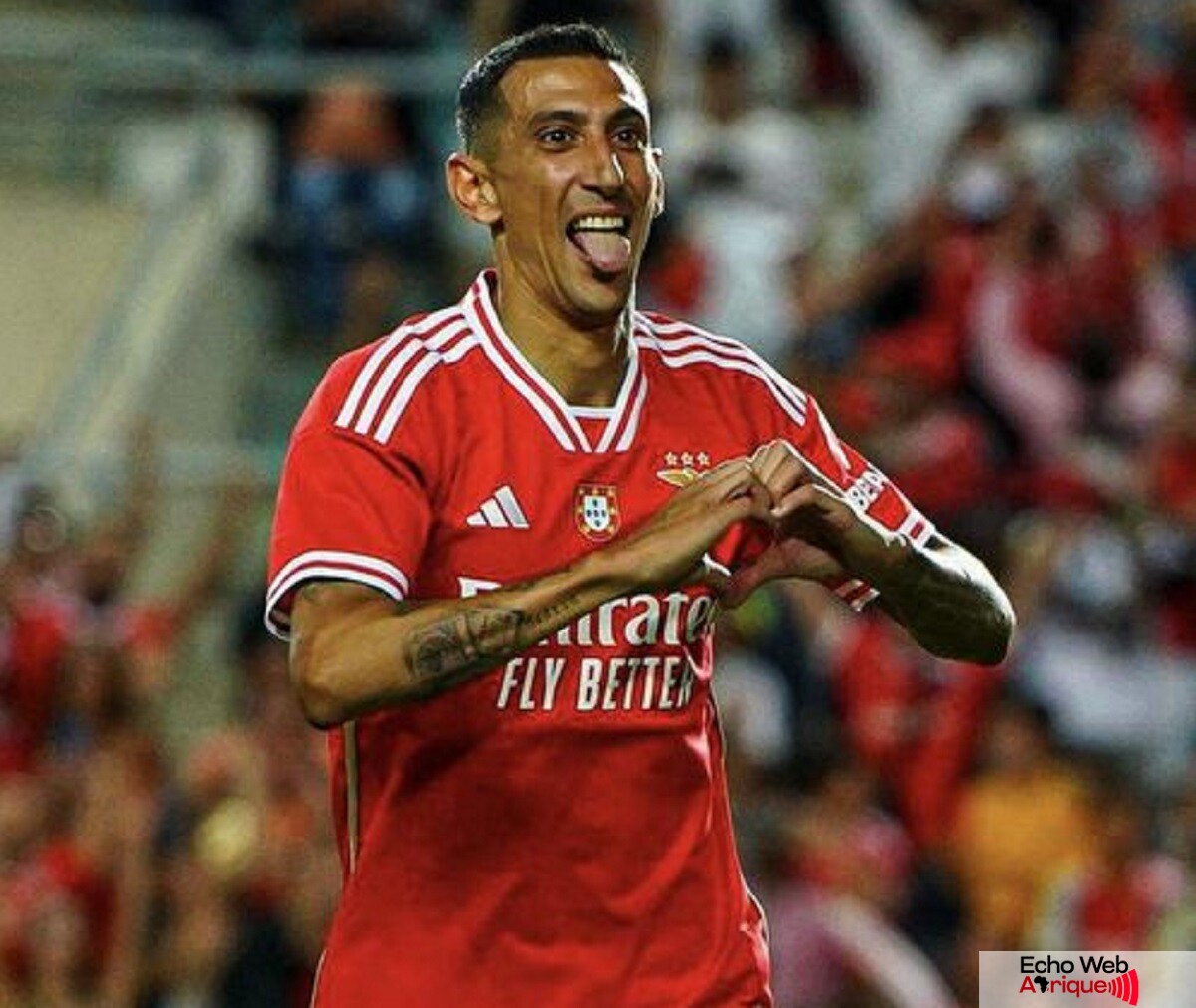 BENFICA : Un renouvellement de contrat pour Angel Di María se profile !