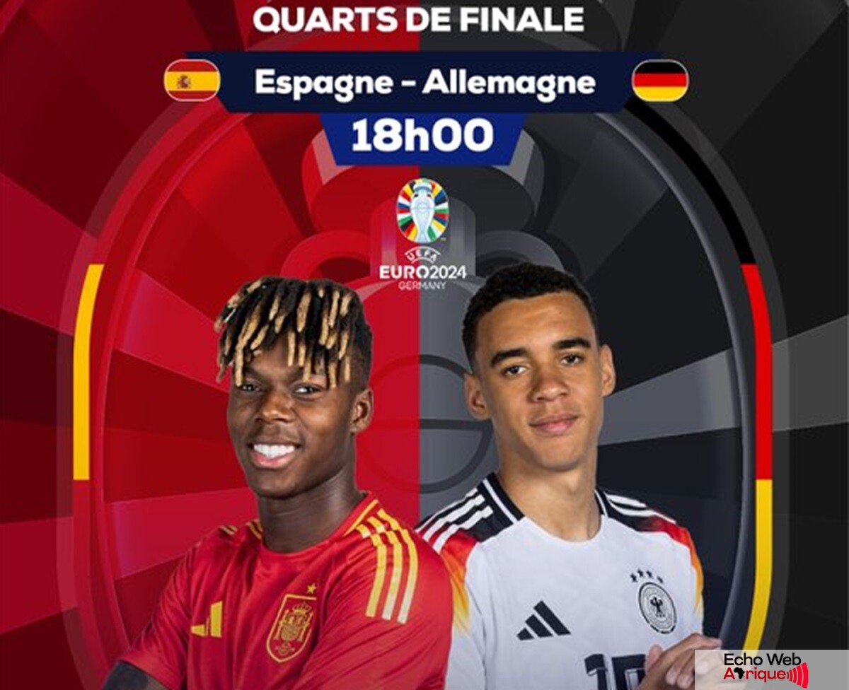 EURO 2024 : Les matchs des quarts de finale de ce vendredi 05 juillet !