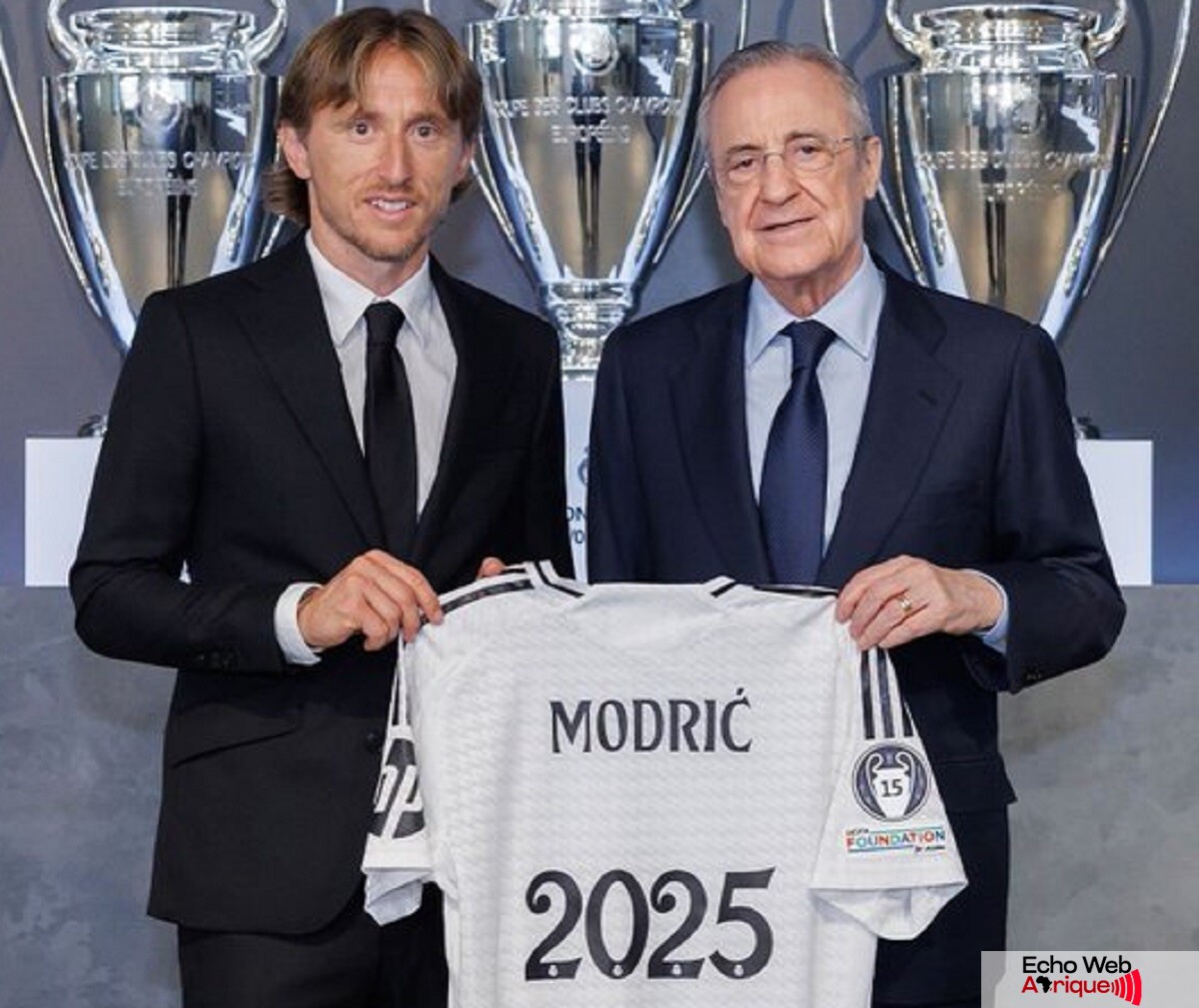 REAL MADRID : Luka Modrić prolonge son contrat jusqu’en 202.. !