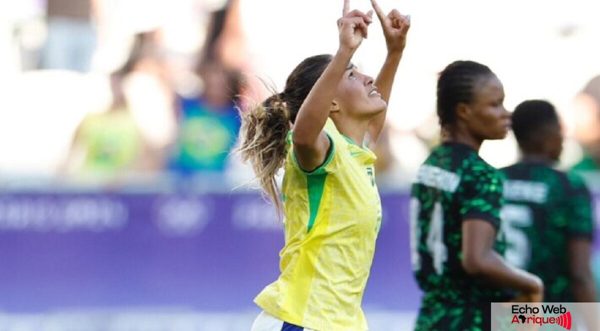 JO 2024 / Football féminin : Le Nigéria perd contre Le Brésil !