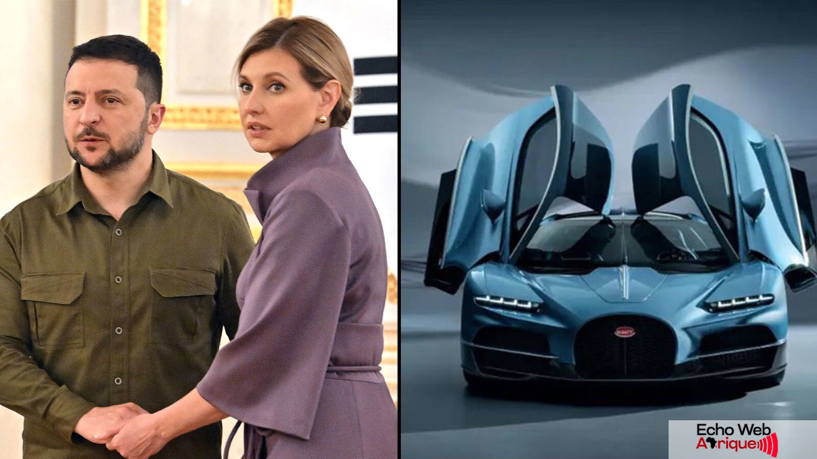 Scandale : Olena Zelenska s'offre une Bugatti Tourbillon en pleine guerre ?