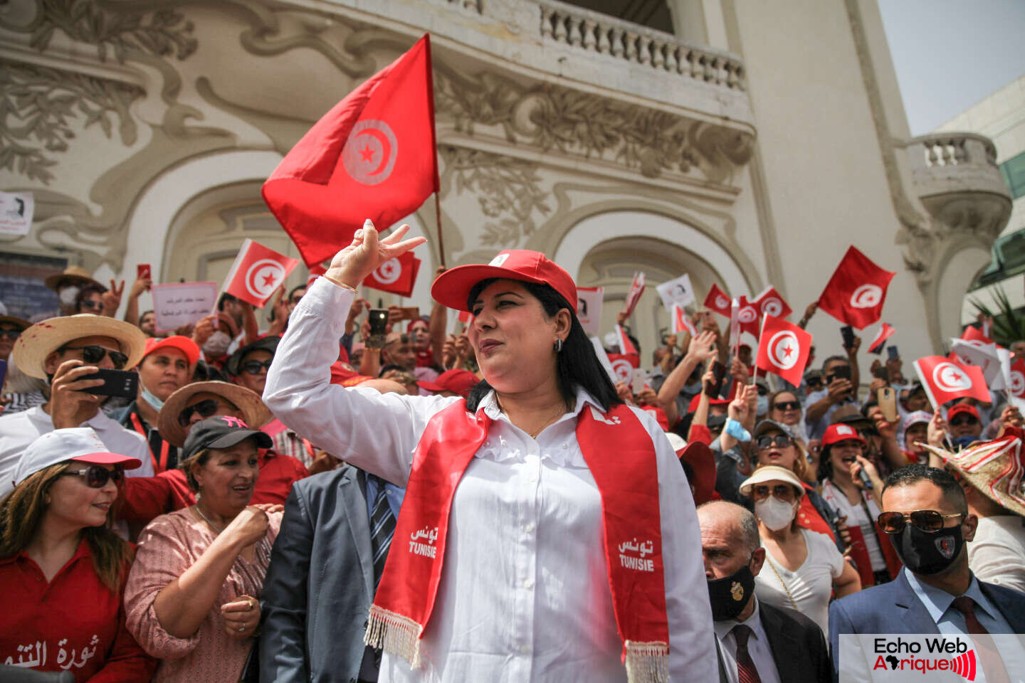 Tunisie : L'opposante Abir Moussi traduite devant la chambre pénale