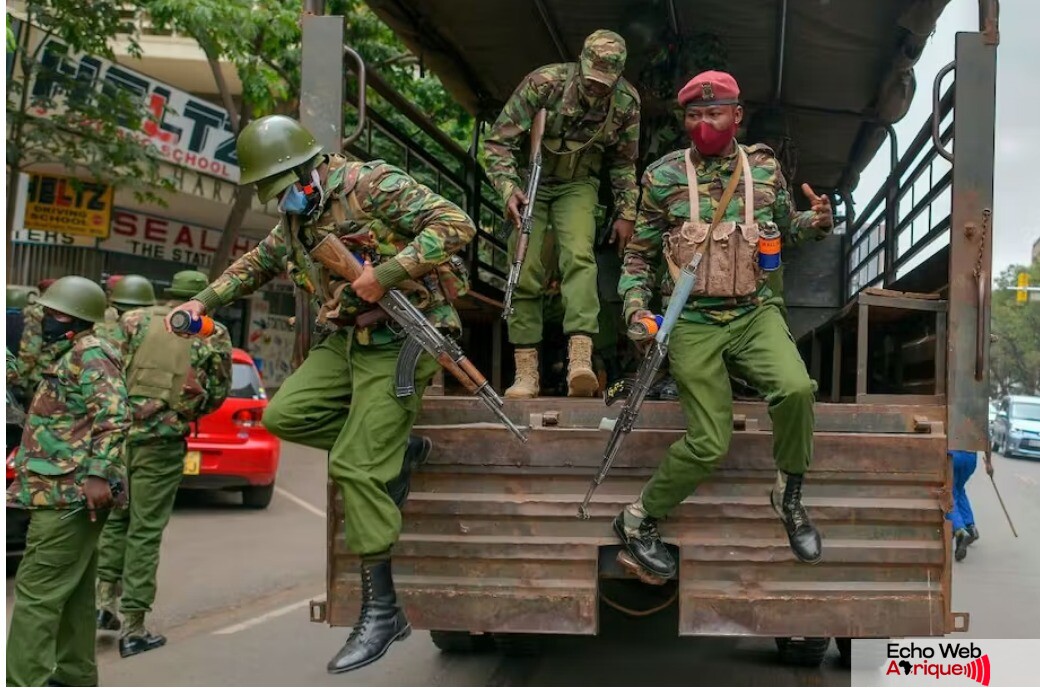 La police kenyane sillonne déjà la capitale haïtienne