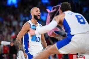 JO 2024 / Basketball : Les Bleus écrasent l’Allemagne et se préparent pour la Finale Olympique