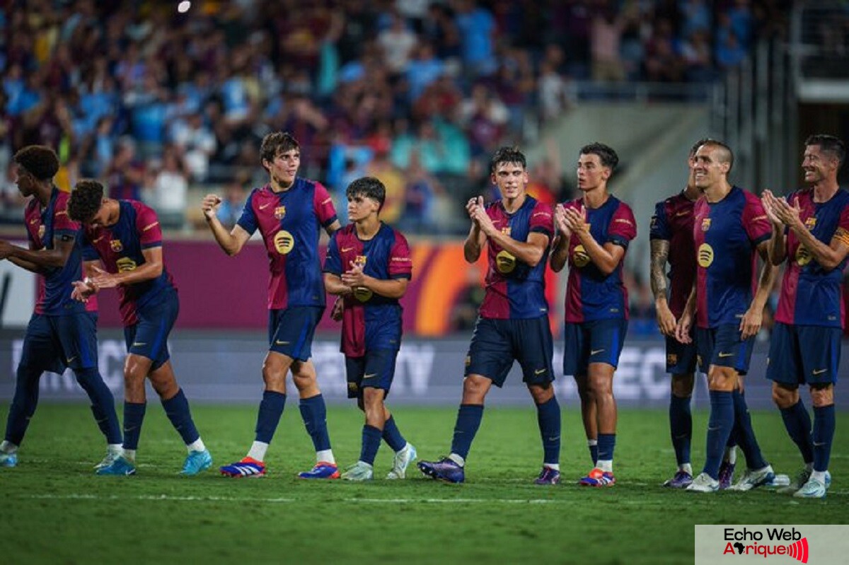 FC Barcelone vs Manchester City : Hansi Flick marque des points pour le match amical !