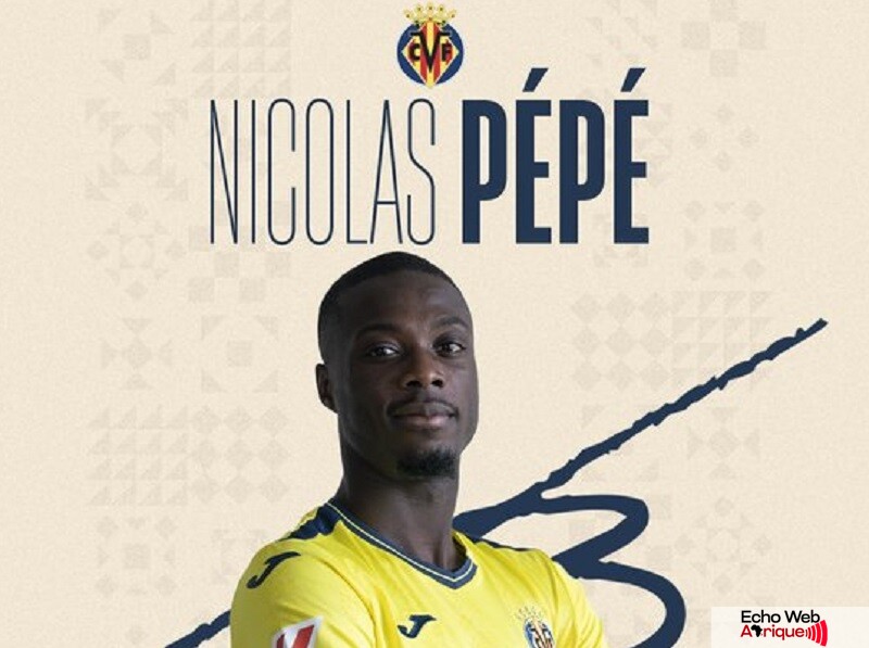 Mercato : Nicolas Pépé signe avec Villarreal jusqu'au 30 juin 202...