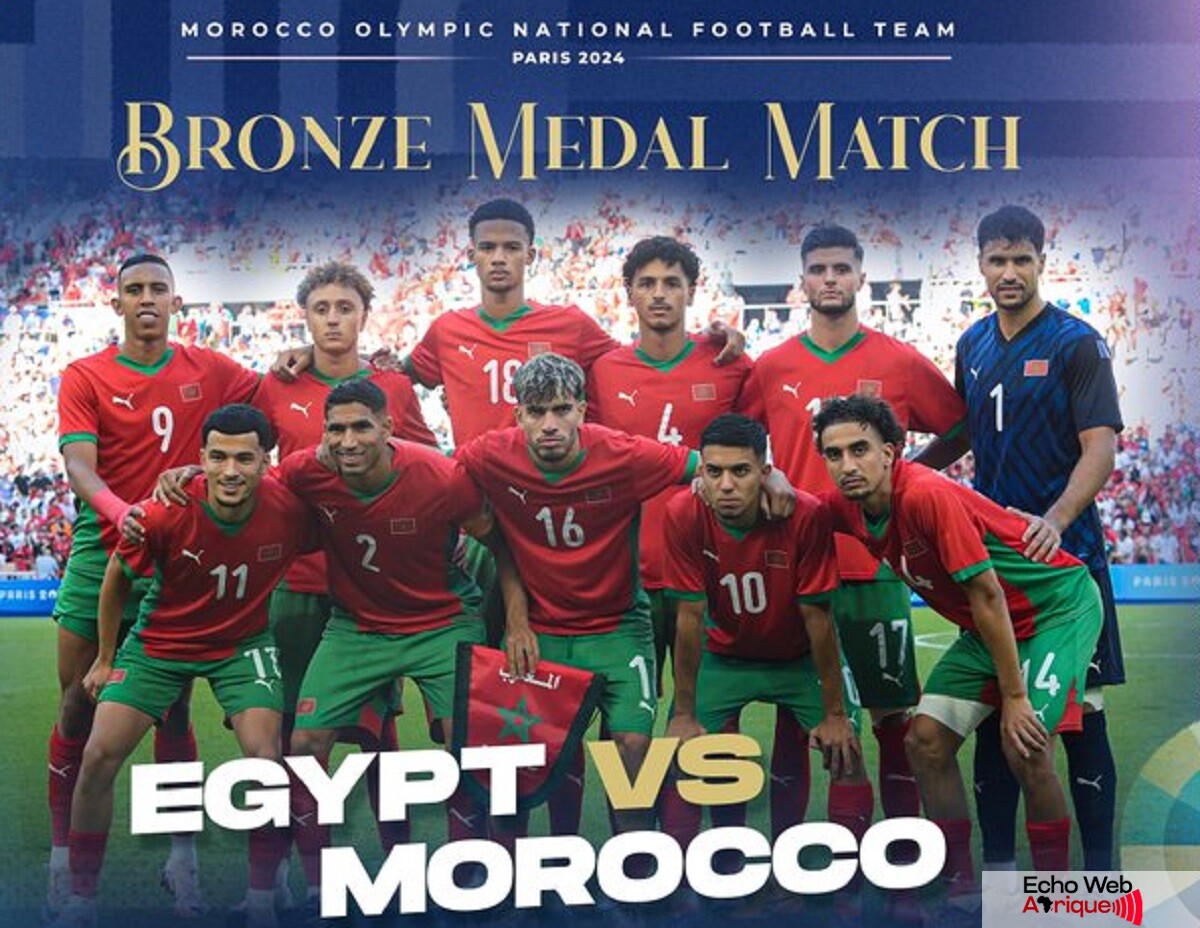 JO 2024 / Maroc - Egypte : Le match pour la médaille de Bronze !