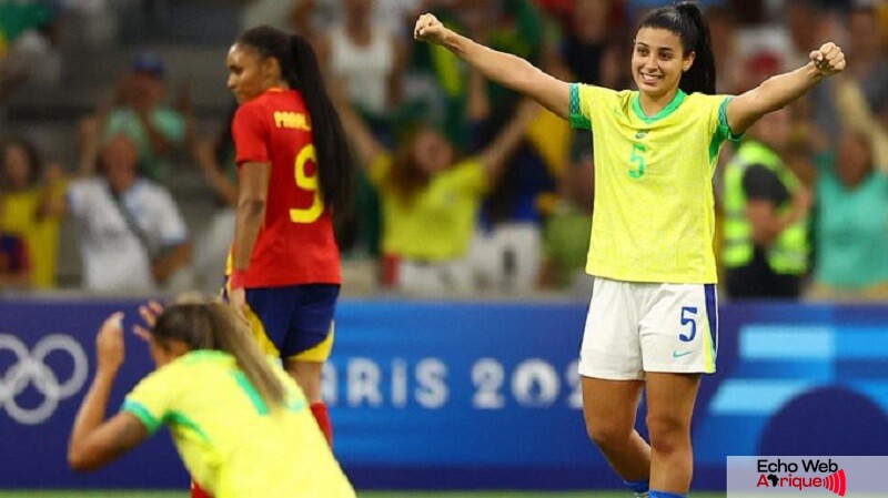 JO 2024 / Football féminin : Le Brésil en Finale après avoir battu l’Espagne !