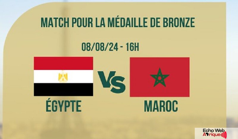 JO 2024 / Maroc - Egypte : Le match pour la médaille de Bronze !