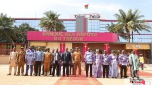 Le Burkina Faso inaugure sa banque des dépôts du Trésor