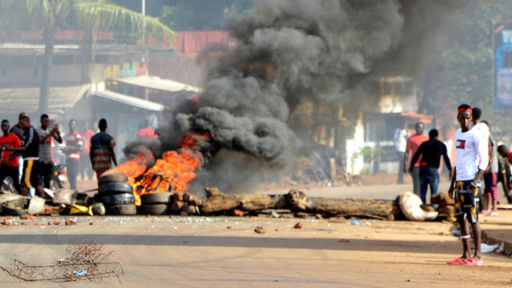 Manifestations en Guinee