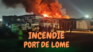 Incendie au Port Autonome de Lomé : Bilan provisoire des dégâts