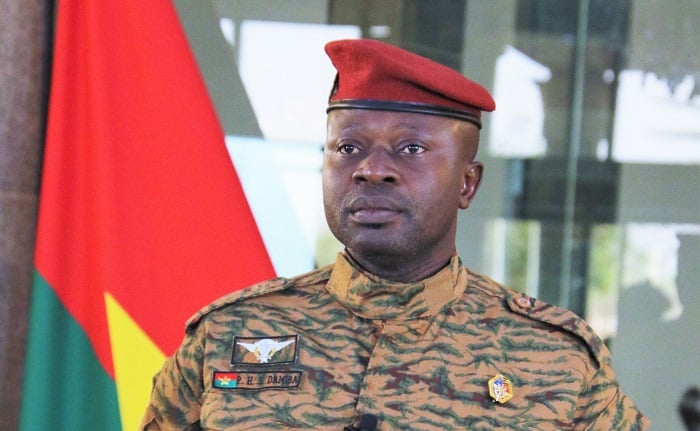 Burkina Faso le Lieutenant colonel Paul Henri Damiba 1