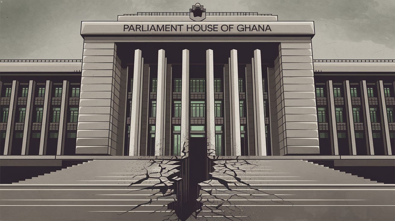 ghana lassemblee nationale paralysee par une bataille judiciaire