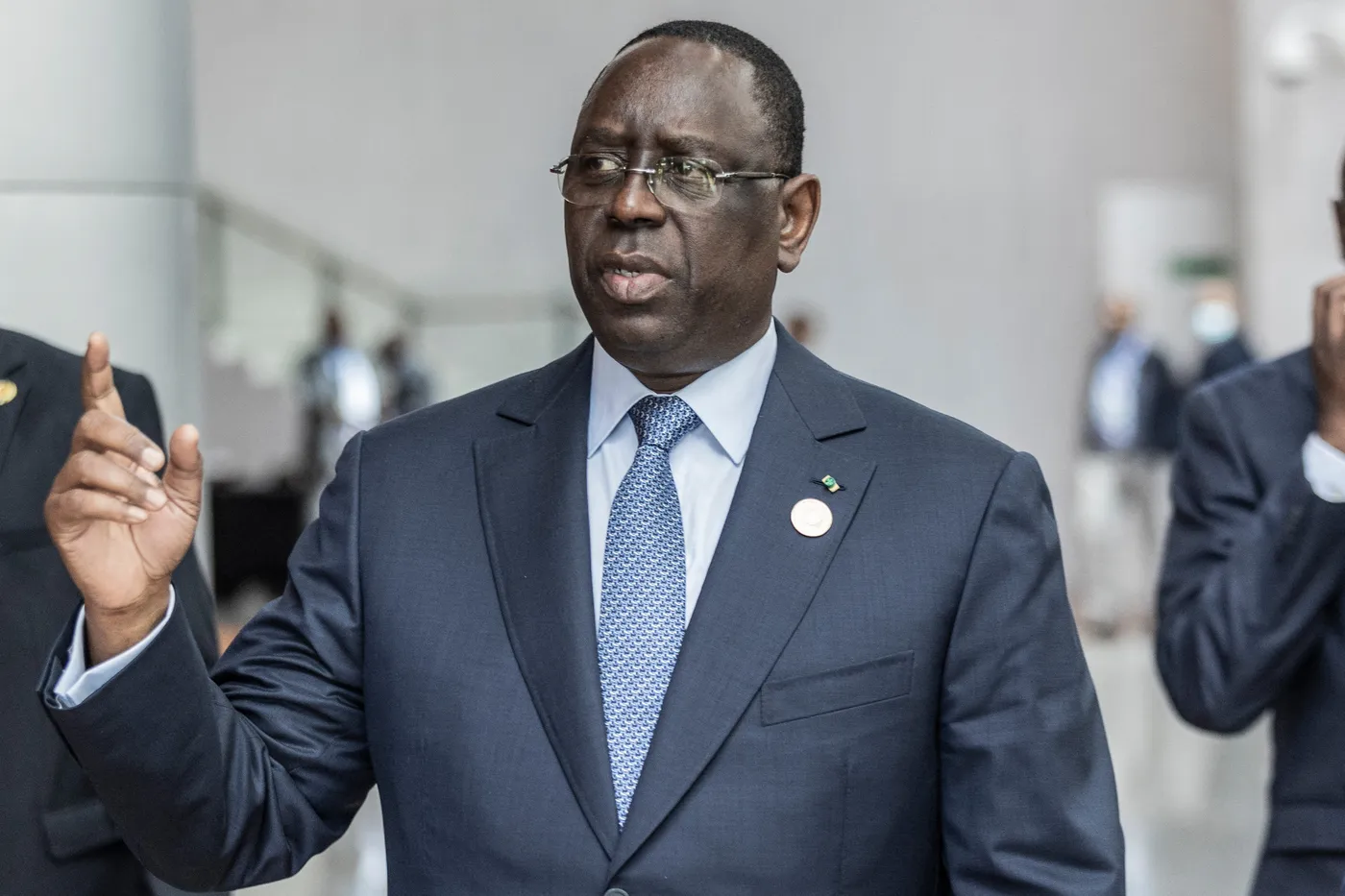 Macky Sall Addis Abeba Ethiopie 19 fevrier 2023 president senegalais decide briguer troisieme mandat 0 2