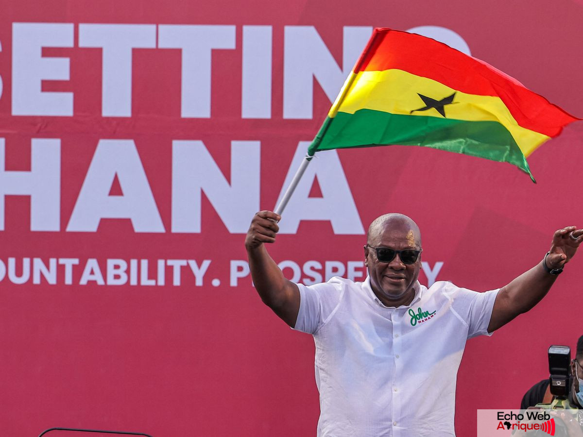 Ghana : L’opposant John Dramani Mahama élu président