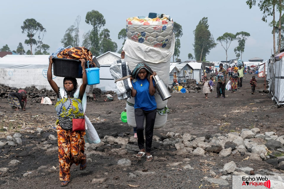Congo : le M23 pousse des milliers de personnes à se déplacer vers Goma